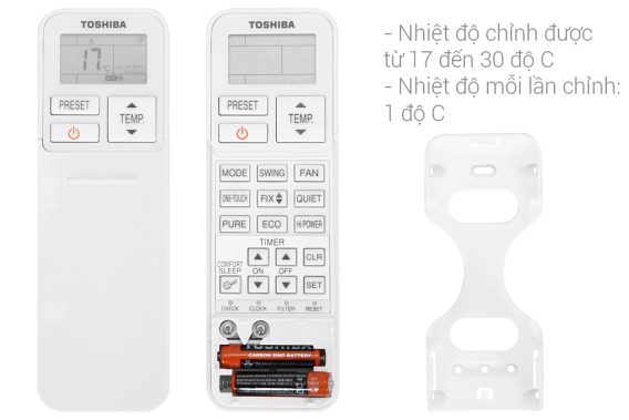 Máy lạnh Toshiba Inverter 1 HP RAS-H10E2KCVG-V