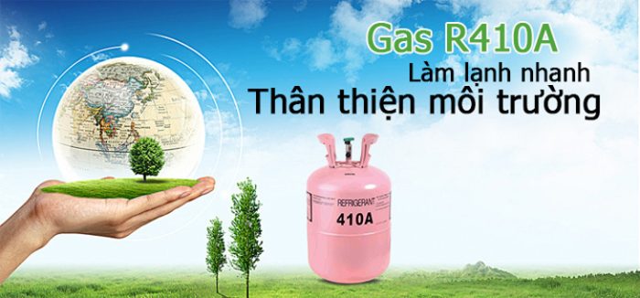 Chọn dòng sản phẩm dùng gas thân thiện với môi trường