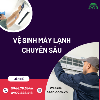 Dịch vụ vệ sinh máy lạnh chuyên sâu