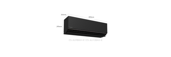 thông số Máy lạnh Panasonic Inverter CU/CS-AU9BKH-8 1HP